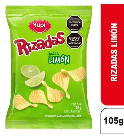 PAPAS RAYADAS SABOR LIMON PEQUEÑAS